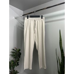 Krem Renk Jogger Pantalon 
