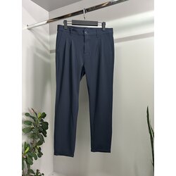 Lacivert Duble Paça Likralı Jogger Pantalon