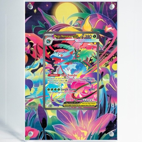 Venusaur - Mega Evolution - Extended Art Display