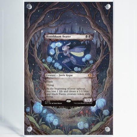 Bitterbloom Bearer - MTG - Extended Art Display