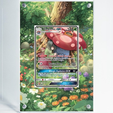 Vileplume GX - Cosmic Eclipse - Extended Art Display
