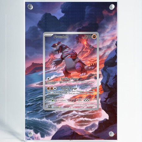 Groudon - Paradox Rift - Extended Art Display