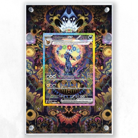 Umbreon ex Prismatic Evolutions - Extended Art Display