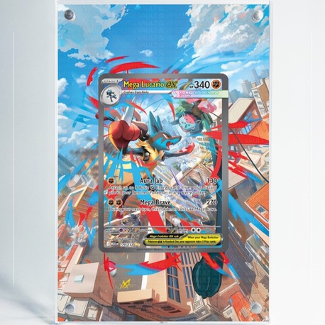 Mega Lucario ex - Mega Evolution - Extended Art Display