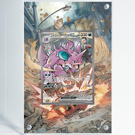 Nidoking - Destined Rivals - Extended Art Display