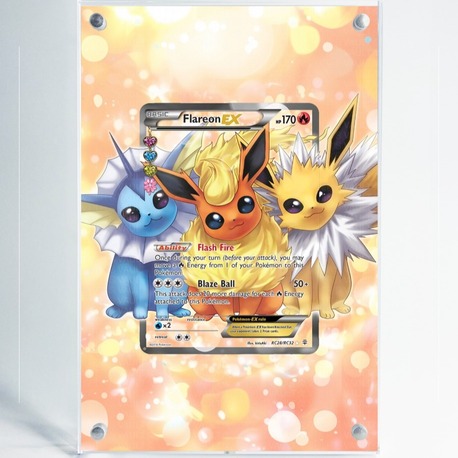 Flareon ex - Generations - Extended Art Display