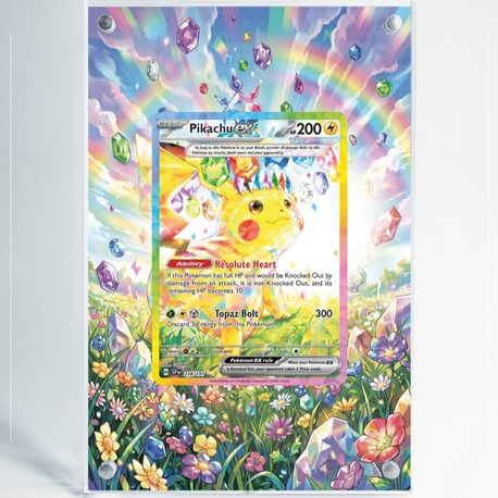 Pikachu ex Terra - Surging Sparks - Extended Art Display
