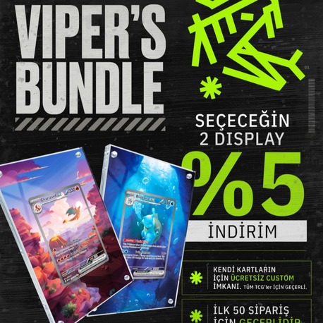 VIPER'S BUNDLE | %5 | SEÇECEĞİN 2 EXTENDED ART DISPLAY