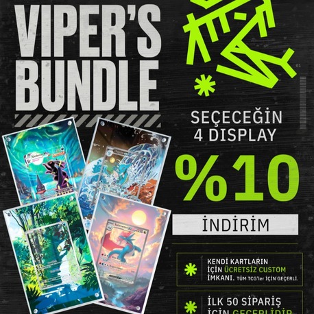 VIPER'S BUNDLE | %10 | SEÇECEĞİN 4 EXTENDED ART DISPLAY
