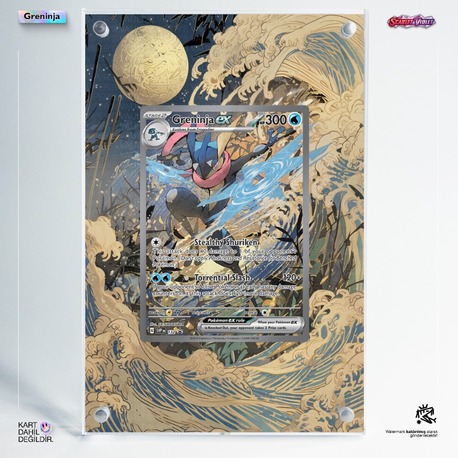 Greninja EX – Extended Art Display