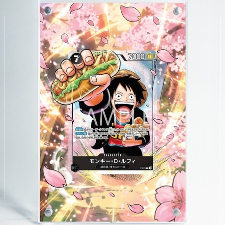 Monkey D. Luffy P-075 Strongest Three Brothers - Extended Art Display