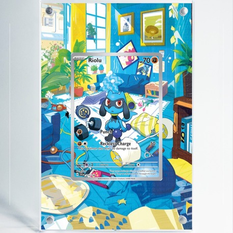 Riolu - Scarlet & Violet - Extended Art Display
