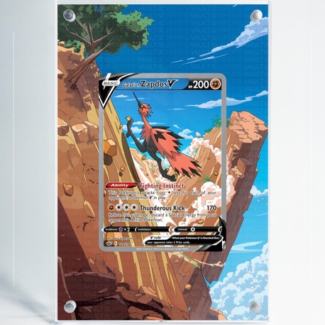 Zapdos - Chilling Reign - Extended Art Display