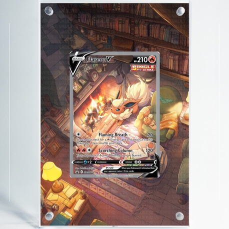 Flareon V - Sword&Shield Promo - Extended Art Display