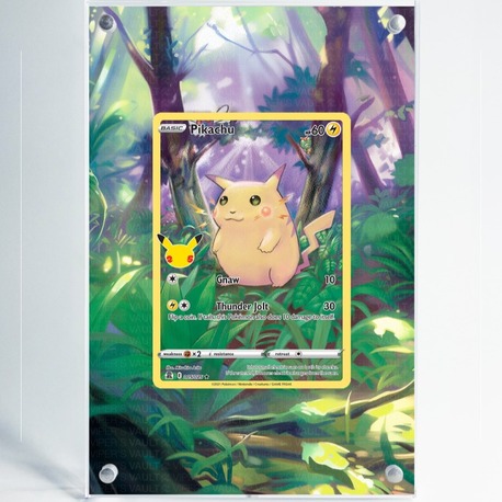 Pikachu Celebrations - Extended Art Display