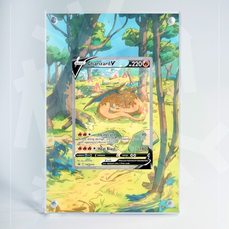 Charizard V SWSH Promo – Extended Art Display