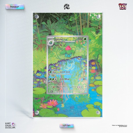 Ivysaur 151 - Extended Art Display
