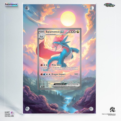Salamence EX – Extended Art Display