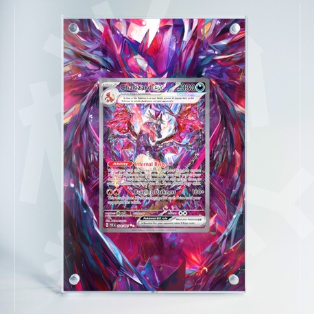 Charizard Ex Paldean Fates – Extended Art Display