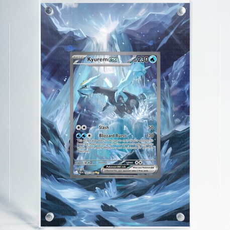 Kyurem ex - Black Bolt - Extended Art Display