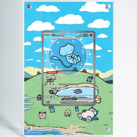 Mew - Paldean Fates - Extended Art Display