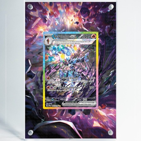 Ceruledge ex Prismatic Evolutions - Extended Art Display