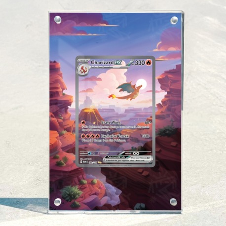 Charizard Ex 151 – Extended Art Display