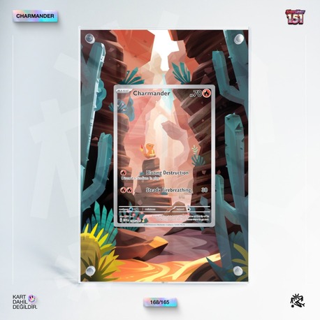 Charmander 151 - Extended Art Display