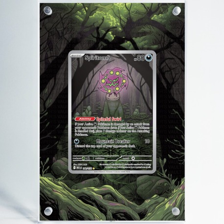 Spiritomb - Mega Evolution - Extended Art Display