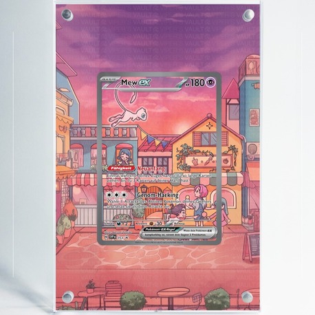 Mew ex - Black Star Promo - Extended Art Display