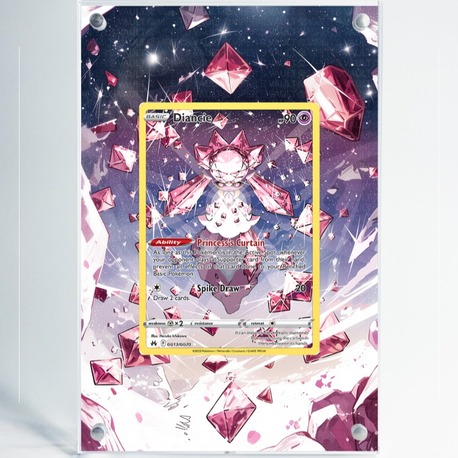 Diancie - Crown Zenith - Extended Art Display