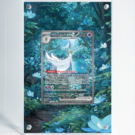 Gardevoir ex - Paldean Fates - Extended Art Display