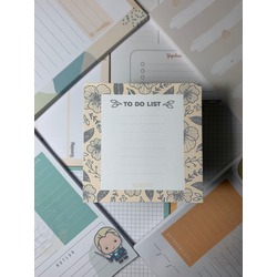 Çiçekli Kare To-Do List