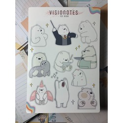 İce Bear Sticker (A5)