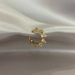 Güneş Model Zirkon Kıkırdak Küpe