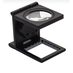 Led Işıklı Katlanır Lüp Mercek 10X