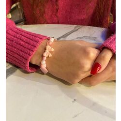Pembe Charm Bileklik Model 2