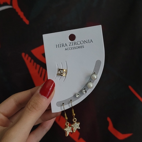 5'li Küpe Seti