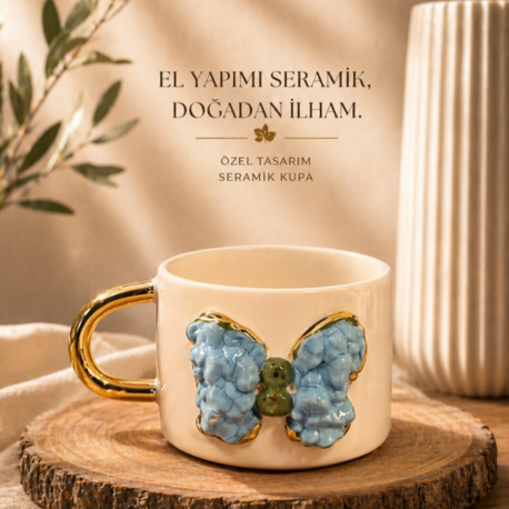 Voi ADA Ceramics Kelebek Mug