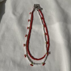 Kiraz kolye set