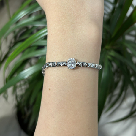 Xuping Silver Diamond Bileklik