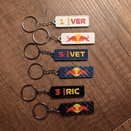 F1 - Red Bull Özel Seri Anahtarlık