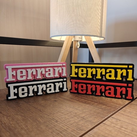 F1 - Ferrari Logo Dekor