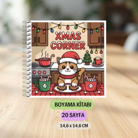 XMAS Corner Boyama Kitabı KU0015