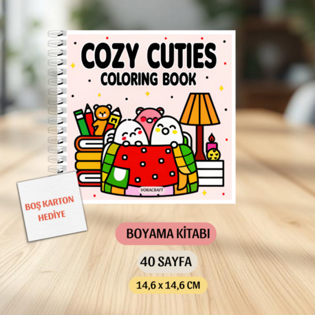 Tatlı Ev Boyama Kitabı  KŞ00036