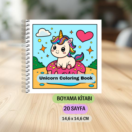 Unicorn Boyama Kitabı KU0026