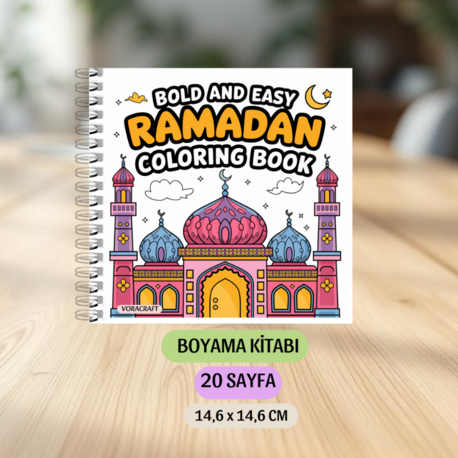 Ramazan Boyama Kitabı KU0060