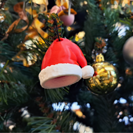  Mini Noel Baba Şapkası Yılbaşı Ağacı Süsü – Yeni Yıl Dekoru 
