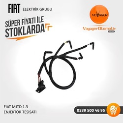FIAT 1.3 M JTD  ENJEKTÖR TESİSATI (KOMPLE)