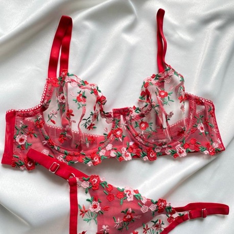 Kırmızı Bralet Takım
